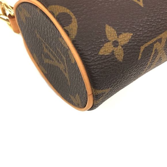 Louis Vuitton Papillon Monogram Handbag Leather Brown - Picture 5 of 11